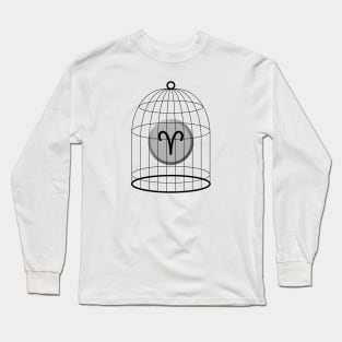 Aries Stellazzio In a Cage Long Sleeve T-Shirt